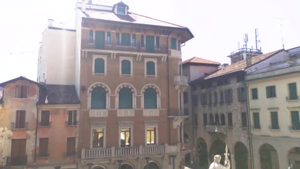 Piazza della Liberta en Treviso 4 — Vídeos de Stock