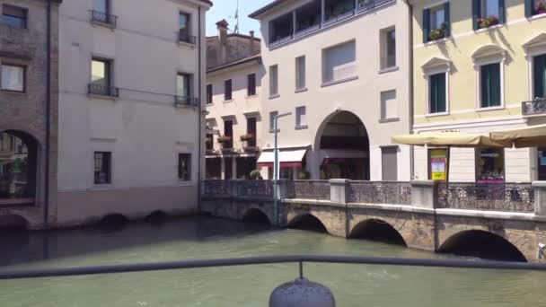 Isola della pescheria in Treviso in Italy 5 — стоковое видео
