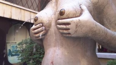 İtalya, Treviso 'da Fontana delle tette