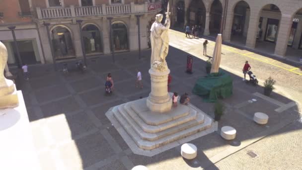Piazza della Liberta w Treviso 6 — Wideo stockowe