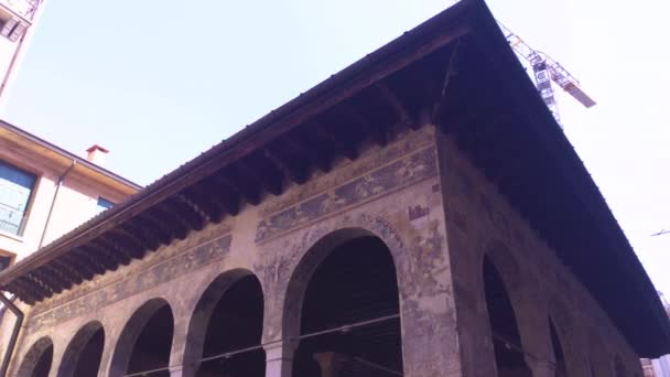 Loggia dei Cavalieri Treviso 2 'de — Stok video