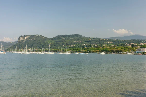 Utsikt Över Sjön Grada Från Bardolino Berömd Plats Italien — Stockfoto