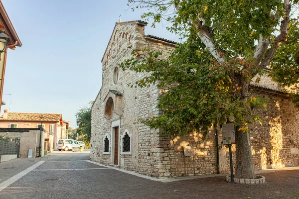 Kościół San Severo Bardolino Włoszech — Zdjęcie stockowe