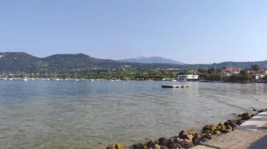 Bardolino 3 'ten İtalya' daki Garda Gölü manzarası