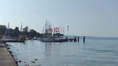 Bardolino 'daki Garda Gölü Limanı