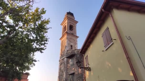 Die Kirche San Severo in Bardolino in Italien 6 — Stockvideo