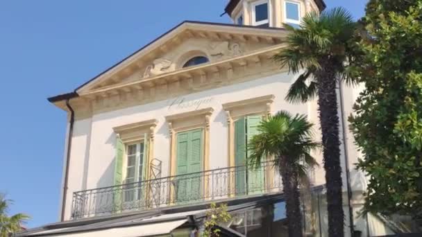 Casa velha em Lazise na Itália — Vídeo de Stock