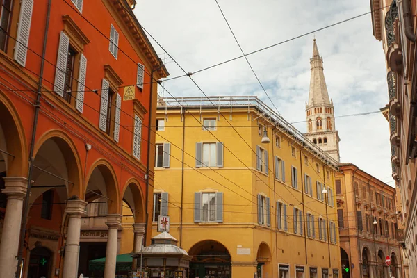 Modena Olaszország Október 2020 Kilátás Emilia Centro Sikátor Modena Olaszországban — Stock Fotó