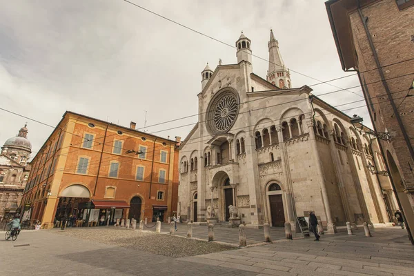 Modena Italia Octubre 2020 Catedral Módena Centro Histórico Ciudad — Foto de Stock