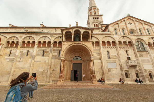 Modena Italia Octubre 2020 Catedral Módena Centro Histórico Ciudad — Foto de Stock