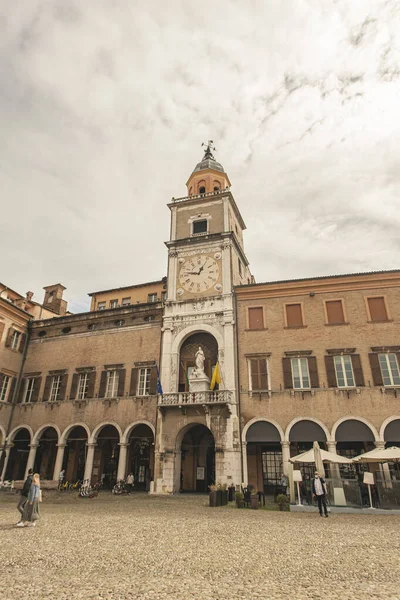 Mothe Italië Oktober 2020 Piazza Grande Modena Italië Het Engels — Stockfoto