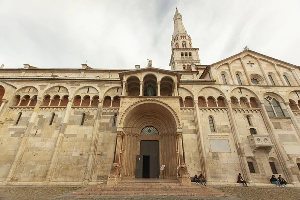 Modena Italia Octubre 2020 Catedral Módena Centro Histórico Ciudad — Foto de Stock