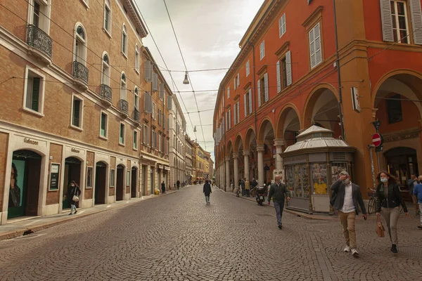 Mothe Italië Oktober 2020 Zicht Emilia Centro Steegje Modena Italië — Stockfoto