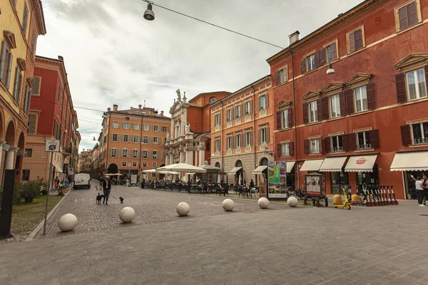 Modena Italy October 2020 이탈리아 모데나의 피아자 모데나의 역사적 중심지에 — 스톡 사진