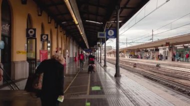 Tren istasyonu detayı