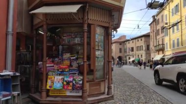 Modena, İtalya 'daki Via Emilia Centro manzarası