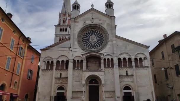 Duomo de Modena 3 — Vídeo de Stock