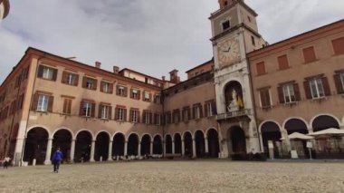 İtalya Modena 'daki Piazza Grande