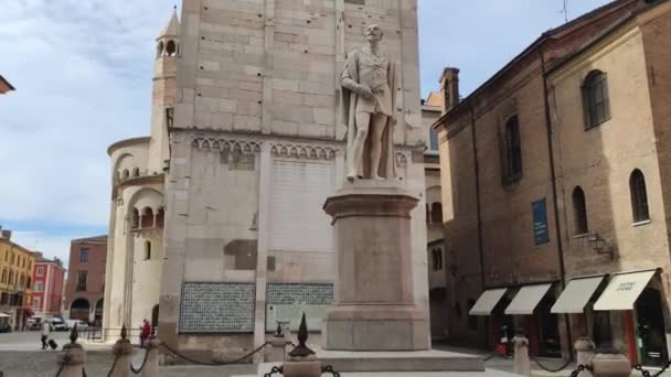 Piazza torre in Modena 2 — Vídeo de Stock