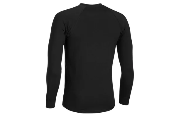 Siyah Renkli Termo Aktif Çamaşırı Uzun Kollu Shirt — Stok fotoğraf