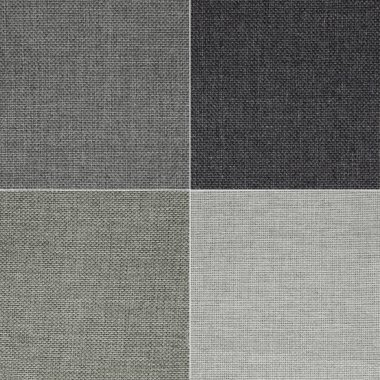 Açık ve koyu gri ve siyah tonlarda dört renkkumaş dokusu