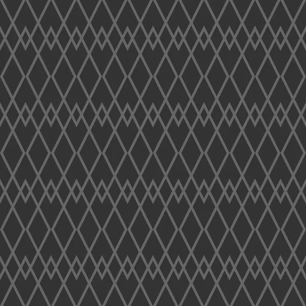 Azulejos Fondo Negro Gris Patrón Vectorial — Vector de stock