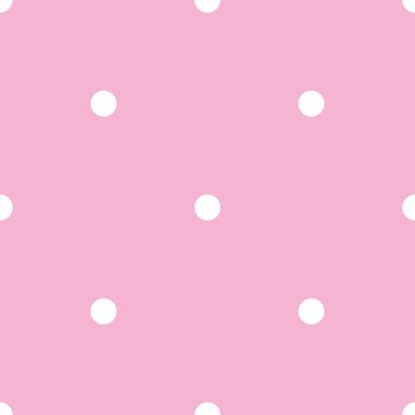 Pastel mor zemin üzerine beyaz lekeli vektör desenle döşenir