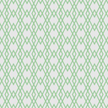 Vektör desen gri arka plan üzerinde yeşil desenli karo