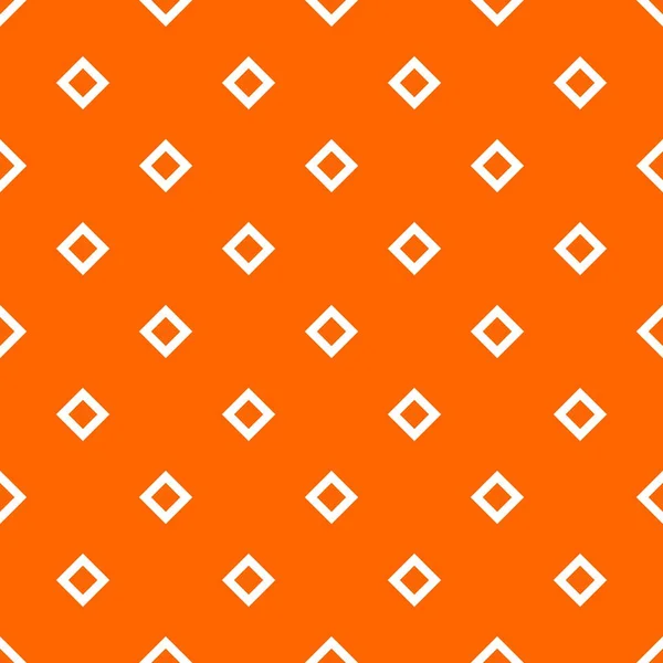 Tile Orange White Background Vector Pattern — Stock Vector