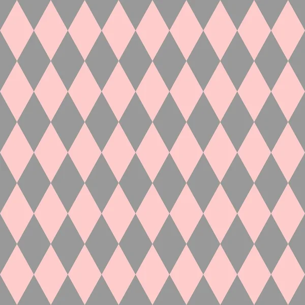 Векторный Рисунок Плитки Серыми Розовыми Обоями — стоковый вектор