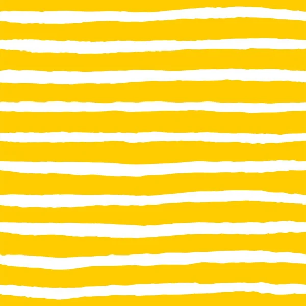 Tile Vector Pattern Yellow White Stripes — Stock Vector