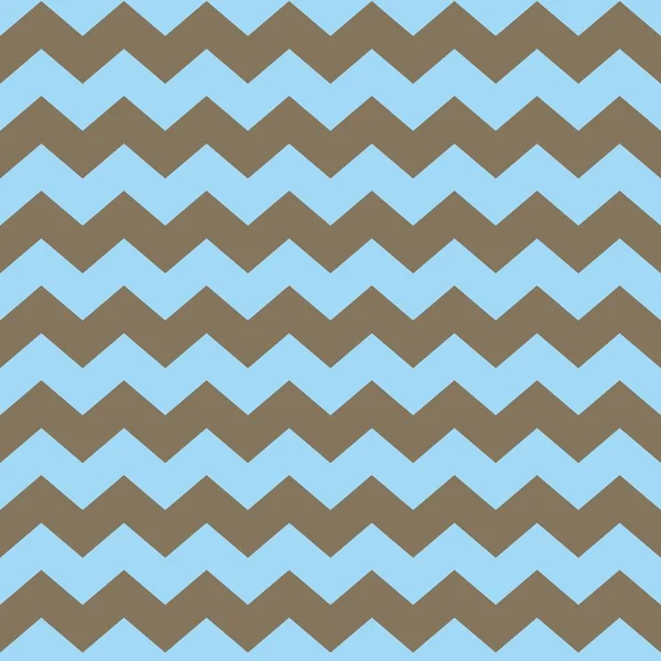 Patrón Vectorial Azulejo Con Pastel Azul Gris Zig Zag Fondo — Vector de stock