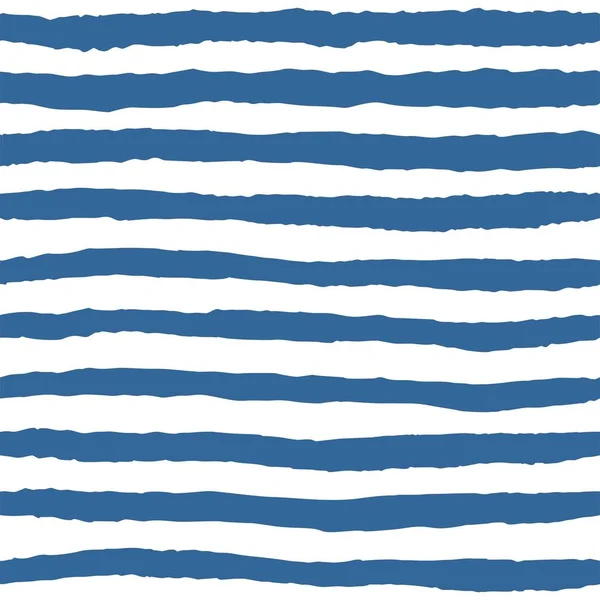 Patrón Vectores Azulejos Con Rayas Azules Blancas — Archivo Imágenes Vectoriales