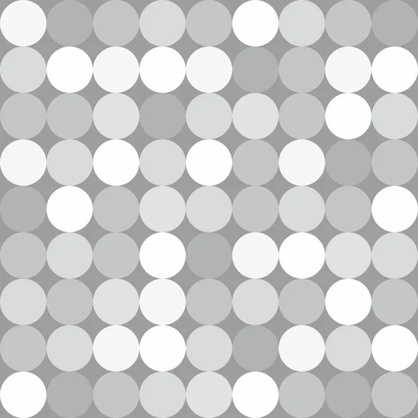 Grey White Dots Background Comic Vector Pattern — Stock Vector