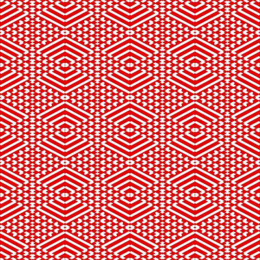 Kırmızı ve beyaz desen veya vektör arka plan için sorunsuz dekorasyon duvar kağıdı Döşe