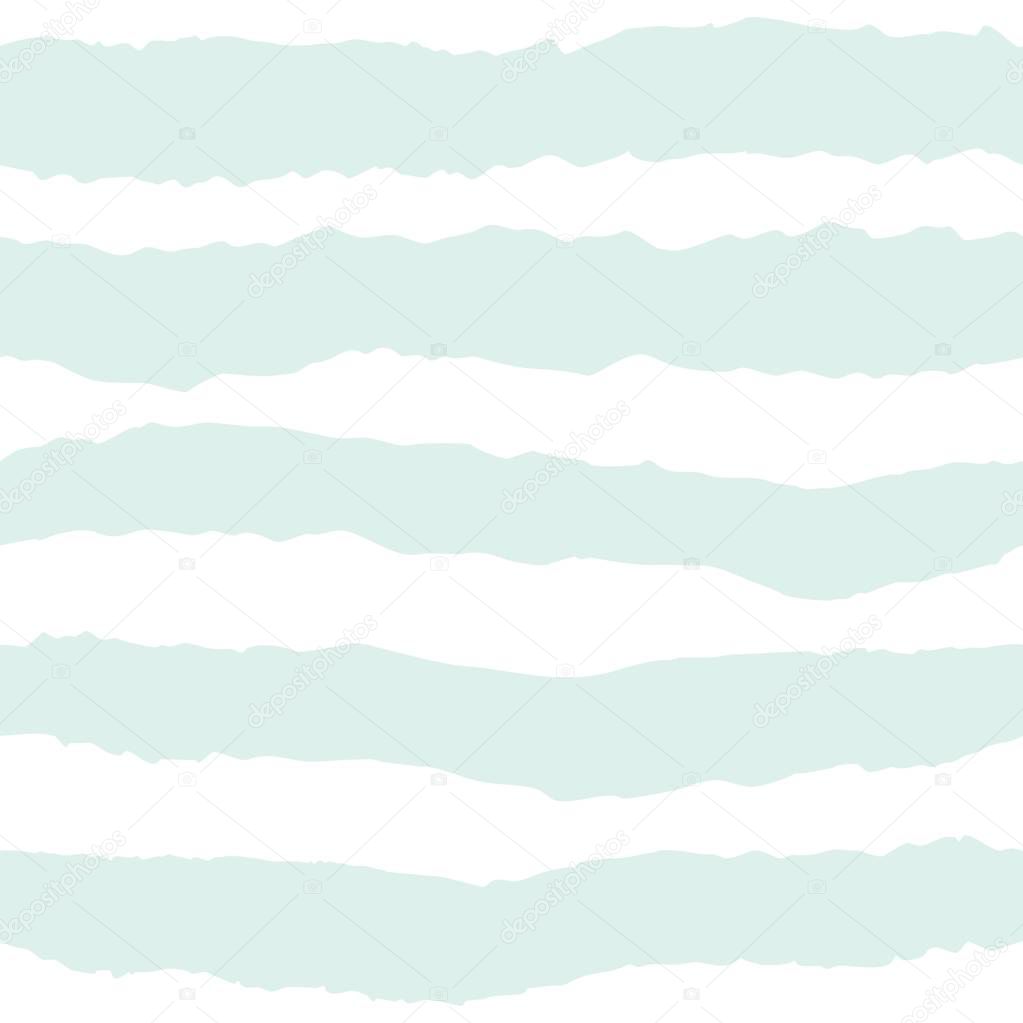 Tile vector pattern with mint green and white stripes