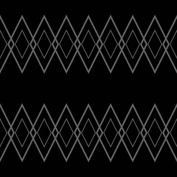 Carrelage Gris Motif Vectoriel Noir — Image vectorielle