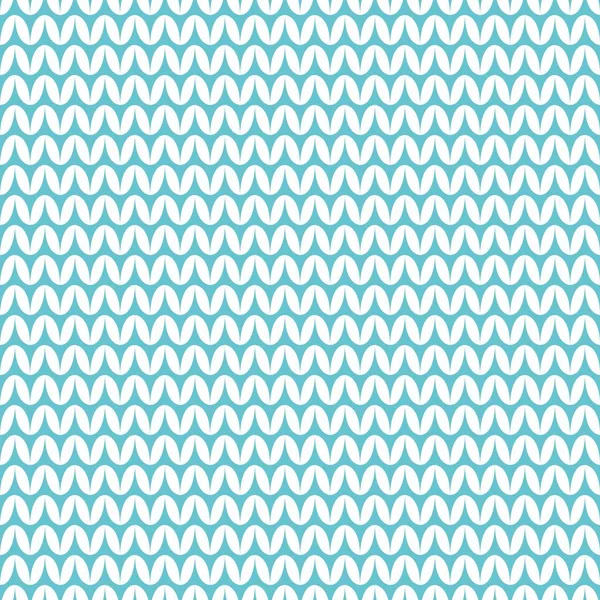 Azulejo Azul Zig Zag Patrón Vector Punto Fondo Invierno — Archivo Imágenes Vectoriales