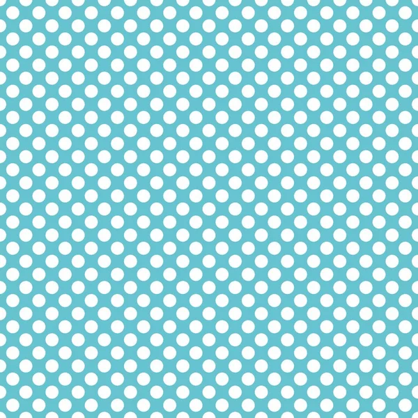 Векторный Рисунок Плитки Маленькими Белыми Точками Польки Зеленом Синем Фоне — стоковый вектор