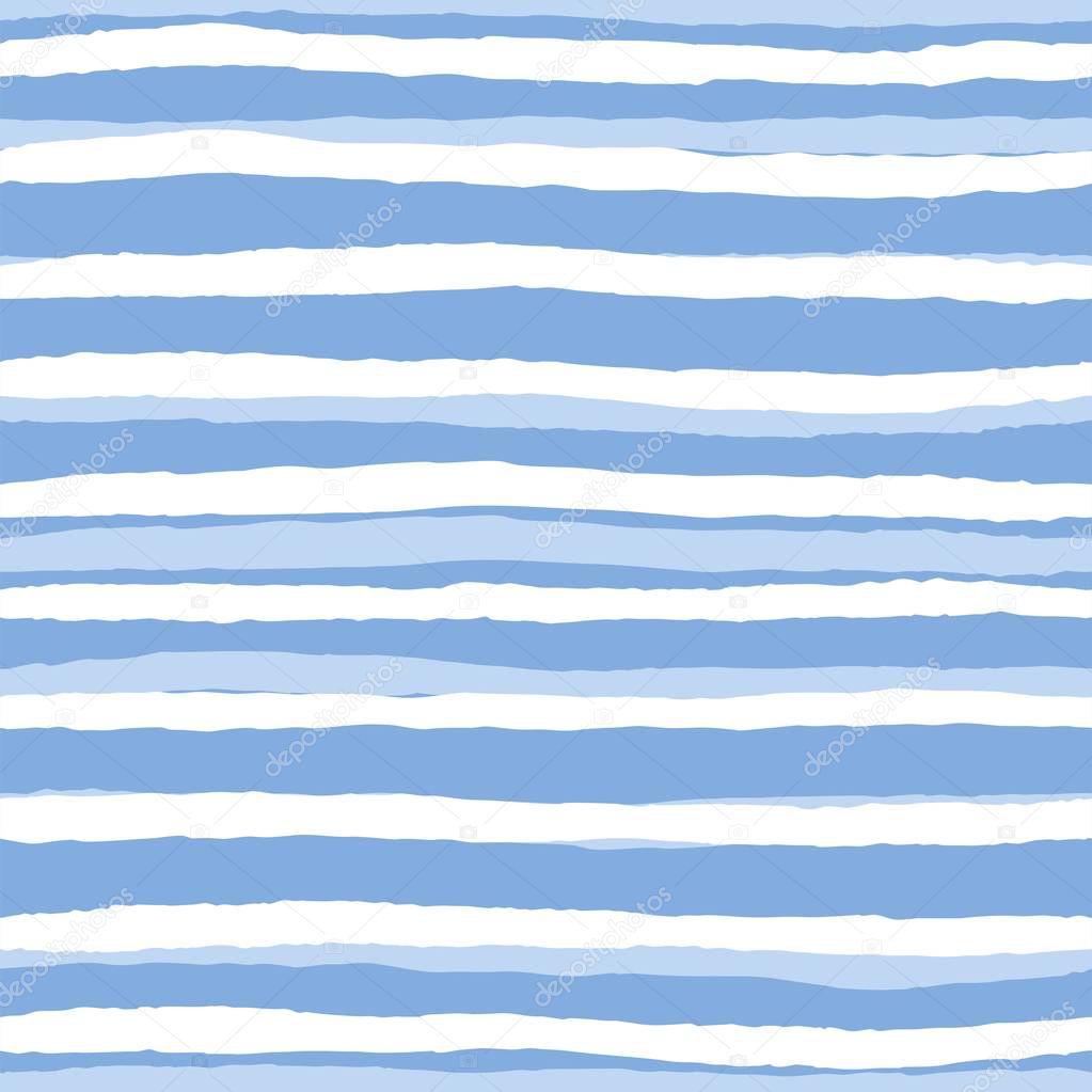 Tile  vector pattern with navy blue and white stripes