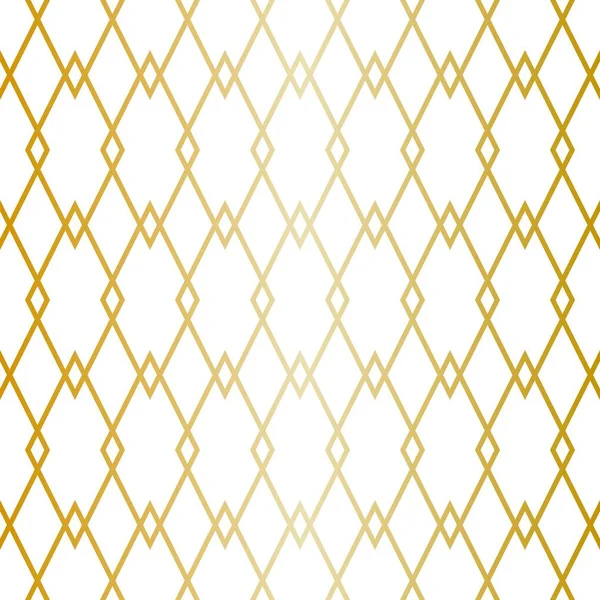 Κεραμίδι Χρυσό Και Λευκό Παστέλ Διανυσματικό Μοτίβο Απρόσκοπτη Διακόσμηση Φόντο — Διανυσματικό Αρχείο