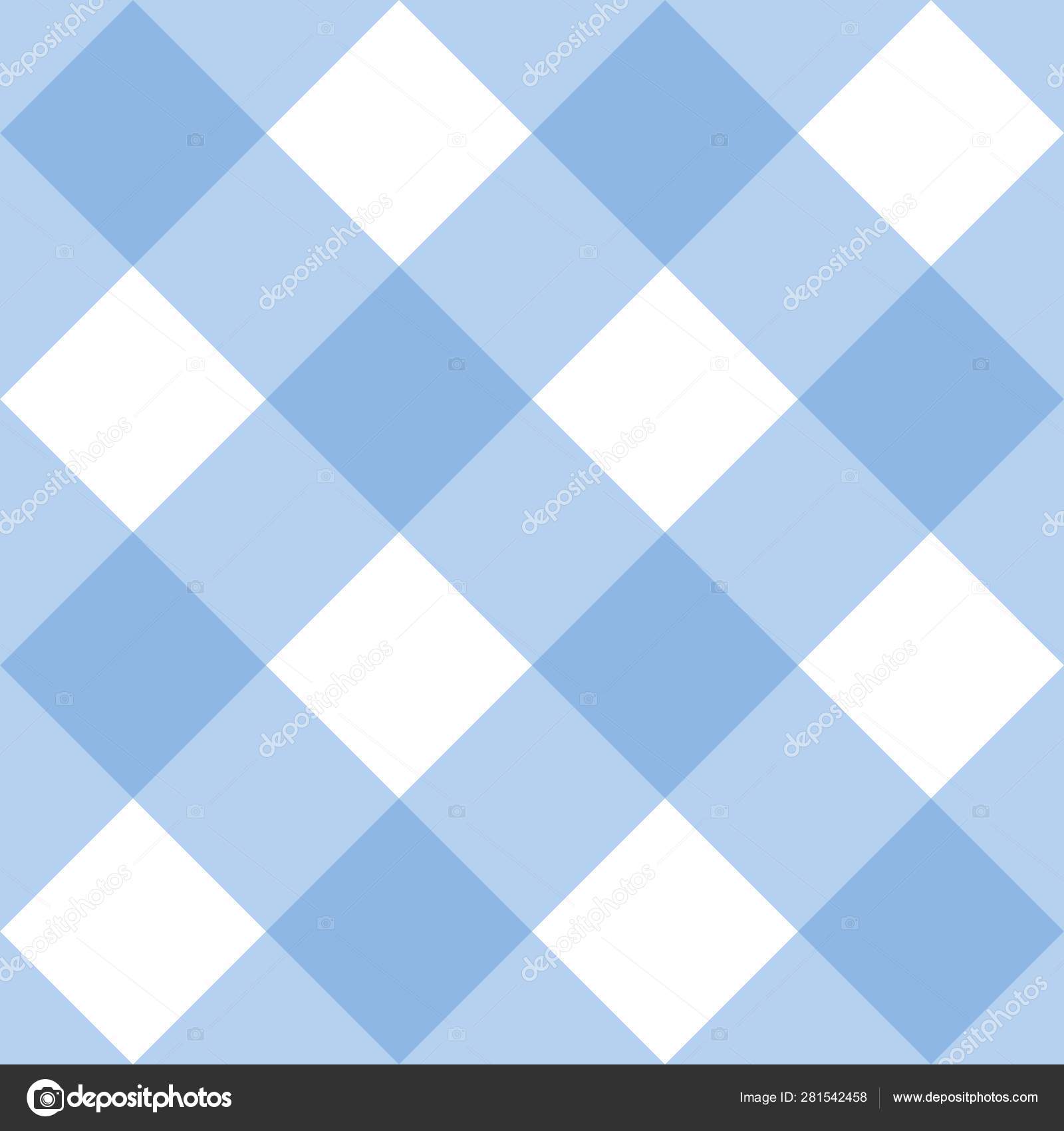 シームレスベクトル甘い青と白の背景 ウェブデザイン デスクトップ壁紙や料理ブログのウェブサイトのためのチェック柄やグリッドテクスチャ ストックベクター C Mala Ma