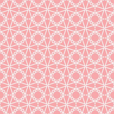 Kusursuz dekorasyon duvar kağıdı için pembe kiremit vektör deseni