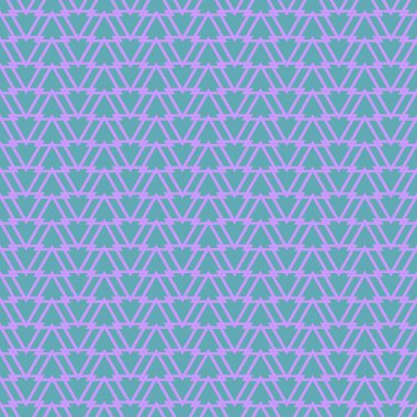 Döşeme vektör deseni pastel nane yeşil zemin üzerine pembe üçgen ile