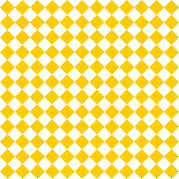 タイルの黄色と白のベクトルパターン — ストックベクタ