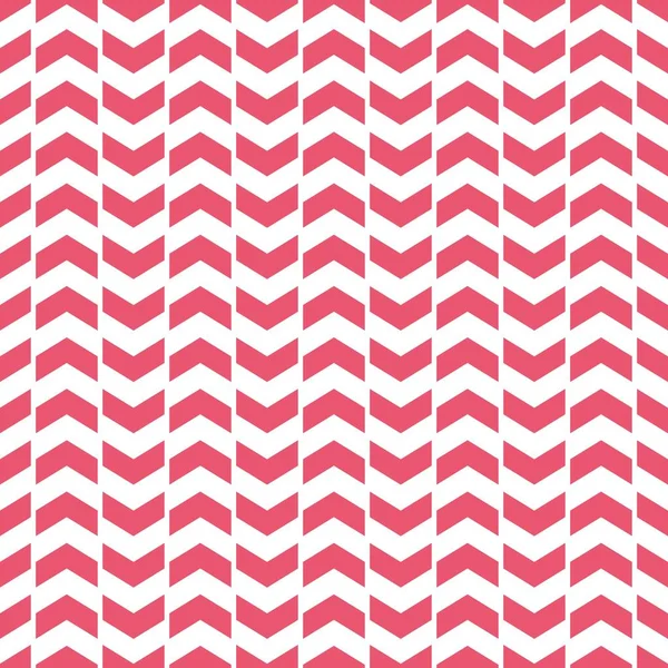 Patrón Vectorial Azulejo Con Flechas Color Rosa Sobre Fondo Blanco — Archivo Imágenes Vectoriales