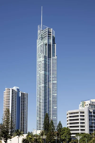 Surfers Paradise Avril 2013 Est Gratte Ciel Résidentiel Dans Surfers — Photo