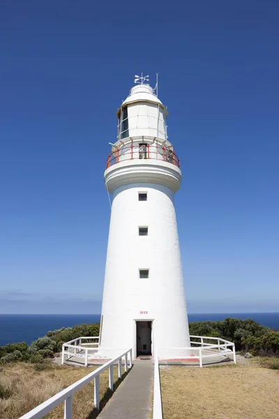 Világítótorony Cape Otway Cape Otway Great Ocean Road Victoria Ausztrália — Stock Fotó