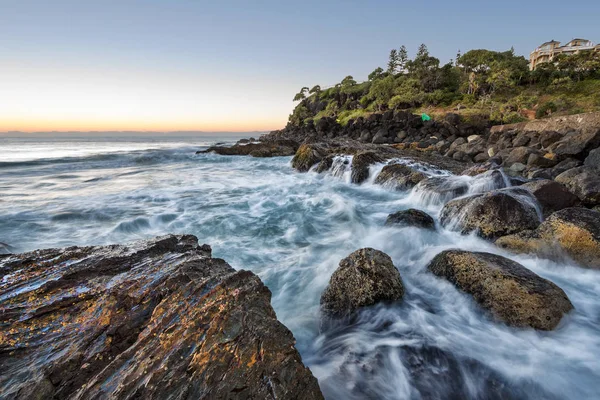 Sunrise noktası Cartwright, Sunshine Coast, Queensland, Avustralya