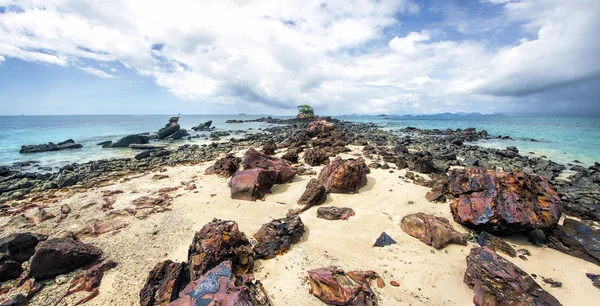 Khai Nok Island Vista Durante Dia Tailândia — Fotografia de Stock